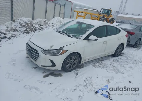 2018 Hyundai Elantra Sel z USA, uszkodzony, nr VIN 5NPD84LF6JH301099